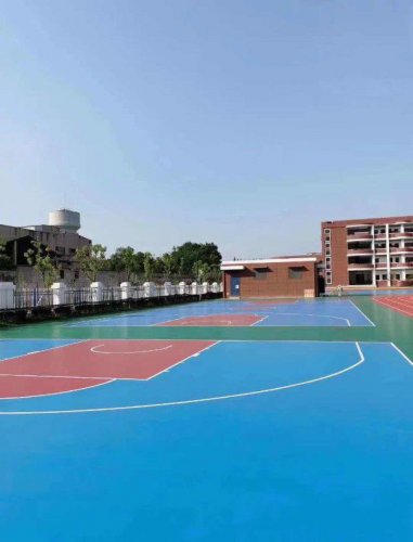 學(xué)校籃球場硅PU